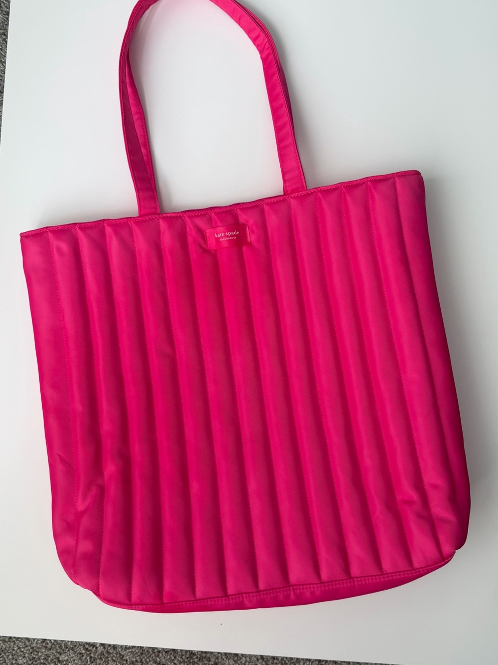 kate spade Quilted Hot Pink Tote